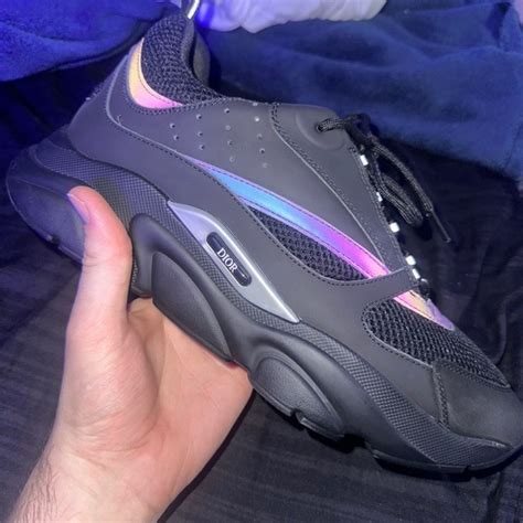 dior b22 purple reflective